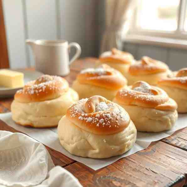 Bake Icelandic Bollur - Cream Buns Recipe
